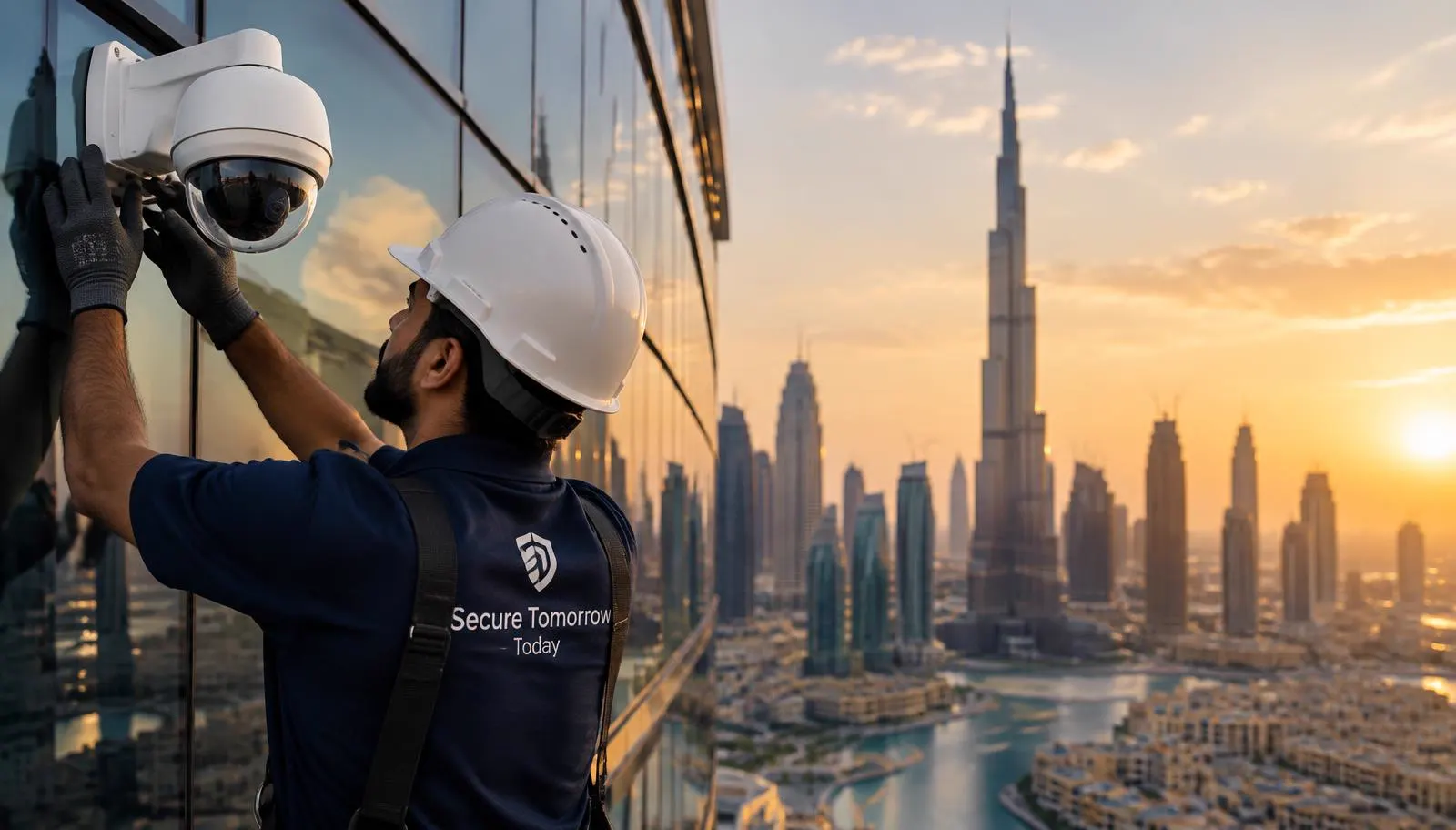Security systems Dubai installation by Sira CCTV Dubai